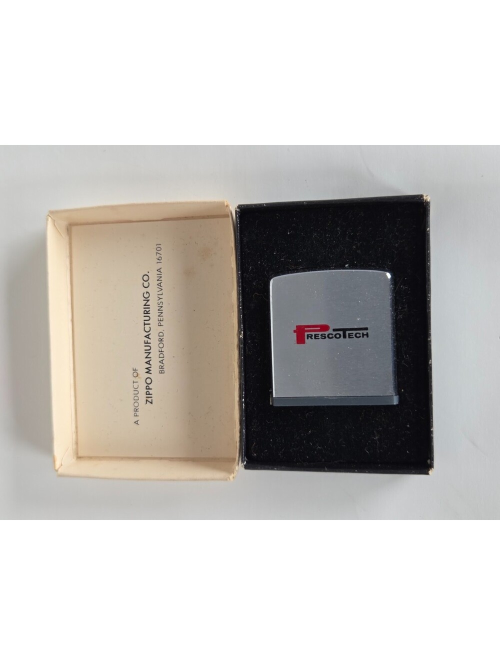 Zippo 6260 PrescoTech Rule Chrome Retractable Tape Measure in Original Box